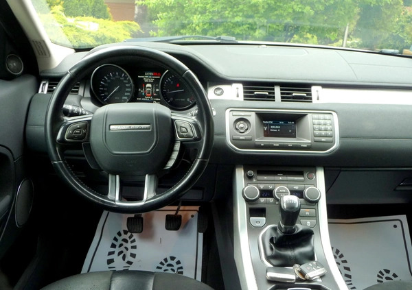 Land Rover Range Rover Evoque cena 59900 przebieg: 273000, rok produkcji 2012 z Ząbkowice Śląskie małe 631